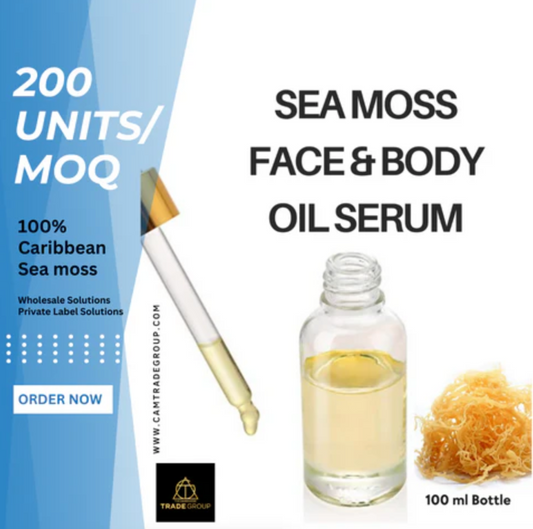 Sea Moss Oil Serum for Scalp & Hair, Face & Body - Sea moss business Wholesale